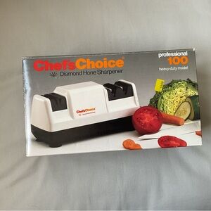 Chef's Choice Professional 100 Diamond Hone Knife Sharpener w Manual & Paperwork